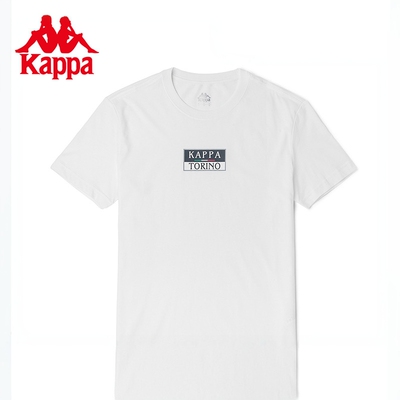 Kappa卡帕短袖新款男运动T恤休闲半袖圆领上衣背心K0C32TD15