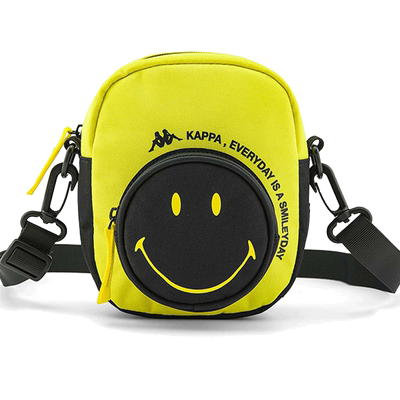 卡帕单肩包KAPPA挎包SMILEY联名