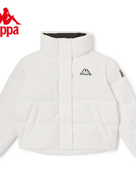 卡帕短款Kappa鹅绒羽绒服立领