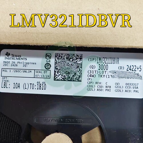 全新原装 LMV321IDBVR SOT-23-5 低功耗轨到轨运算放大器芯片TI