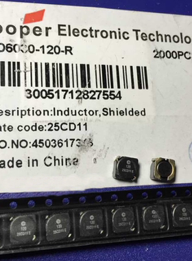 SD6030-680-R 6X6X3MM 68uh 0.92A贴片屏闭功率绕线电感