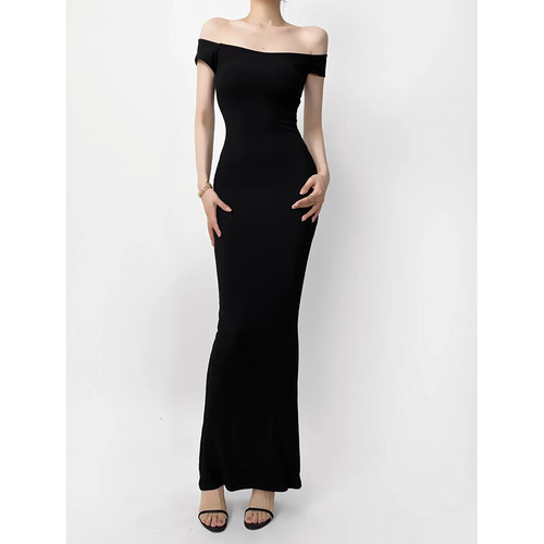 卡戴珊同款性感辣妹显瘦包臀长裙