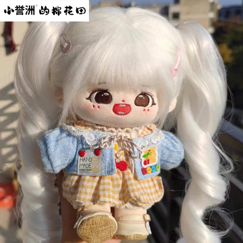 誉洲棉花娃娃假发高温丝假发抓夹