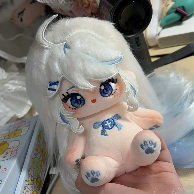 thumbnail for Funina cotton doll 20cm doll doll clothes with bone attribute game fan peripheral two-dimensional dress-up dolls