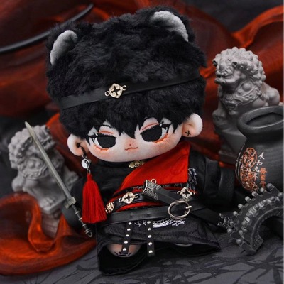 棉花娃娃衣服汉服古风男娃20cm