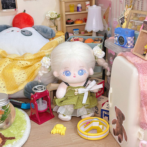 10cm海星体玩偶娃衣棉花娃娃衣服