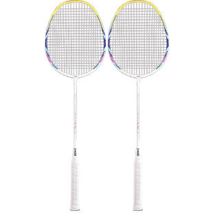 欧雷德钛合金羽毛球拍套装碳素纤维超轻耐打单双拍旗舰店官方正品