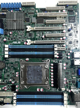 Asus/华硕 Z9PA-U8单路2011针C602 X79主板 支持E5 V2服务器DDR3