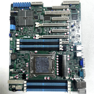 华硕 支持E5 Z9PA X79主板 V2服务器DDR3 U8单路2011针C602 Asus