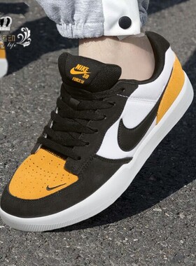 耐克SB Force58男女同款复古街头缓震舒适透气休闲板鞋DV5477-700