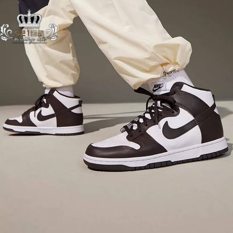 男子复古防滑耐磨高帮运动板鞋