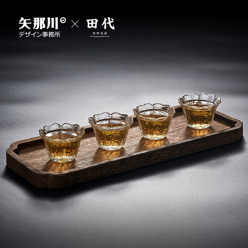 日式锤目纹品茶杯 耐热玻璃小茶杯功夫茶具品茗杯茶具套装小杯子,餐饮具,茶杯,淘宝优惠券,粉丝福利购,淘宝优惠卷