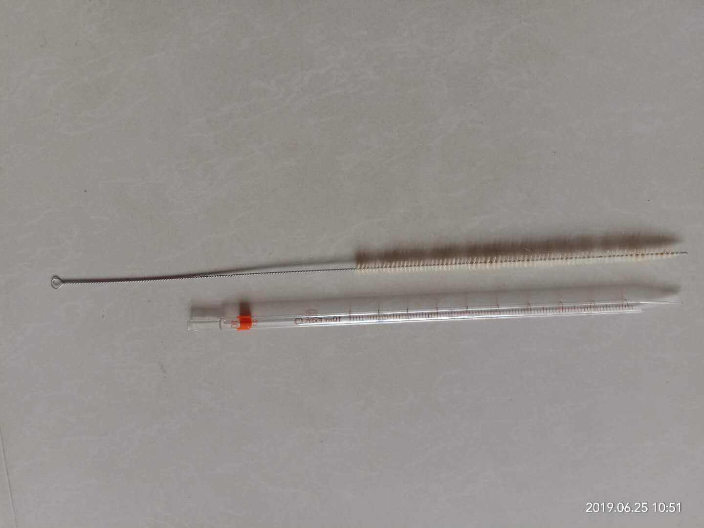 【实验耗材】刻度吸管刷 10ml 15ml移液管刷 常规尺寸