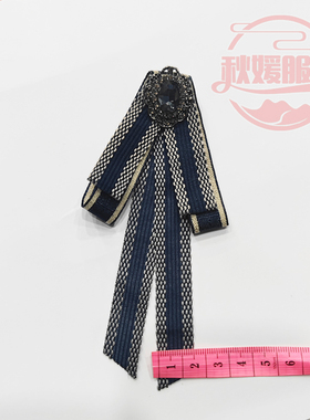 衬衣领结女装饰韩版黑色黑色胸针别针百搭气质衬衫上衣领口配饰品