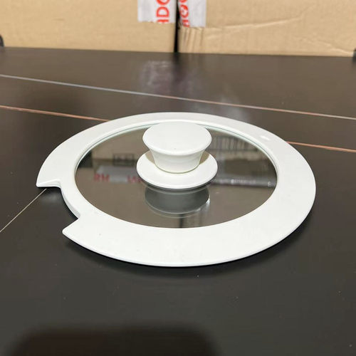 叠叠锅盖锅盖硅胶盖玻璃盖配件缺口开口盖子可拆卸锅盖平面盖