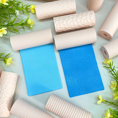 软陶粘土纹理棒皮革针织肌理