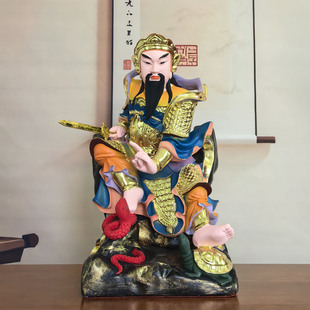 真武大帝神像玄天上帝神像树脂北帝北极真君真大帝摆件