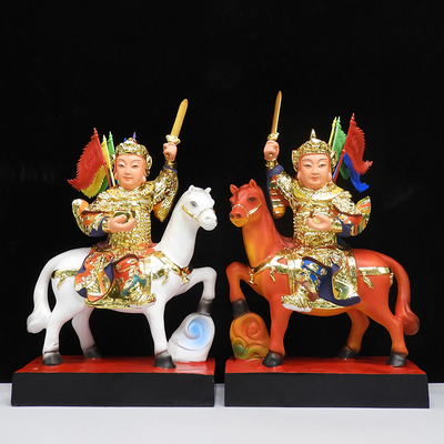 报马像大报马二灵童树脂佛像