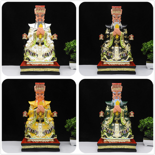 四海龙王爷神像19寸树脂东海龙王16寸南海西海北海龙王龙神像