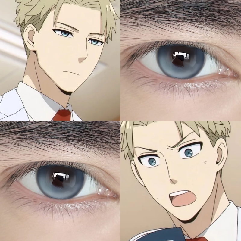 劳埃德福杰黄昏cos美瞳男半年抛大直径间谍过家家漫展隐形眼镜2PW