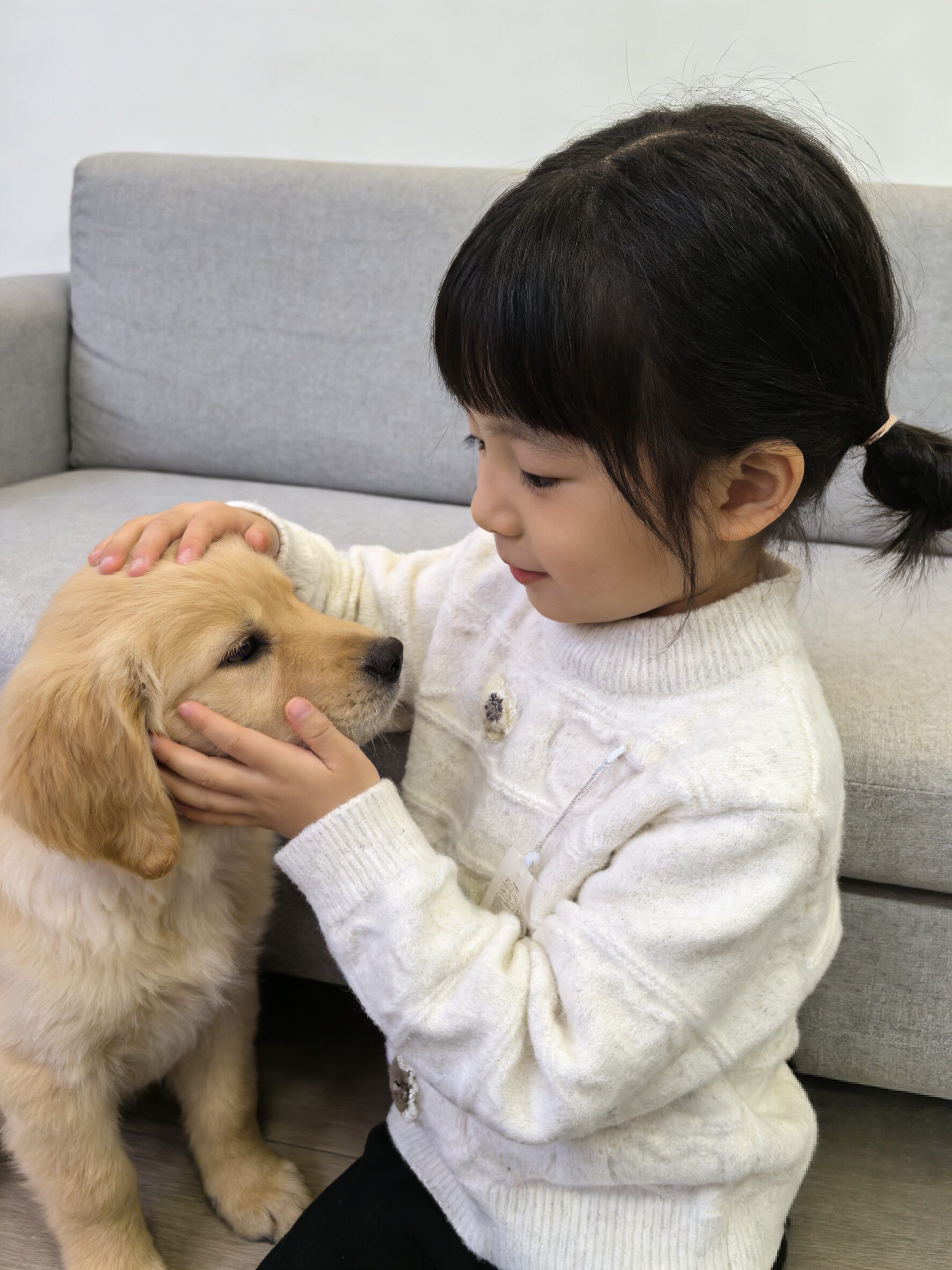 2026新款儿童冬季毛衣女中童加厚保暖针织衫冬装打底衫上衣厚