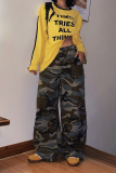 迷彩休闲裤牛仔裤2024秋冬阔腿迷彩工装裤K8125-P68，男装牛仔裤，星座414-3