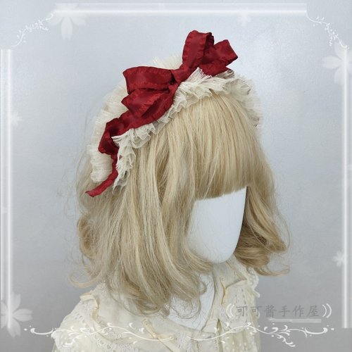 原创doll感发箍KC头饰蝴蝶结发带