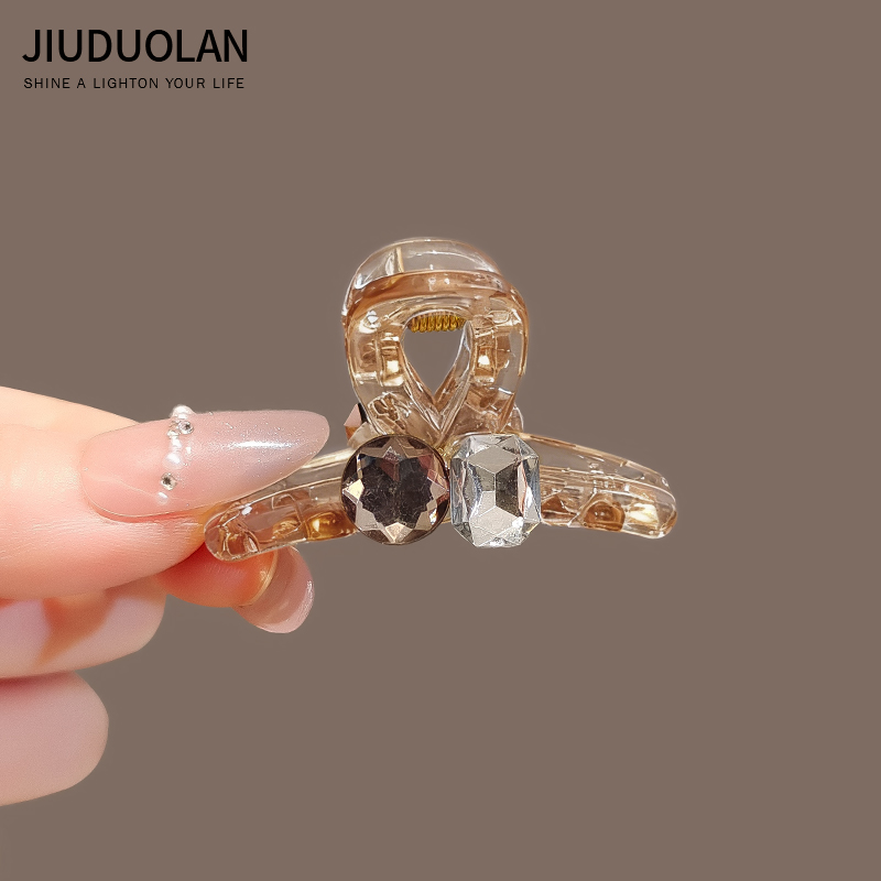 超仙小号抓夹刘海夹半头夹碎发夹后脑勺半扎发头夹发抓发卡发饰女