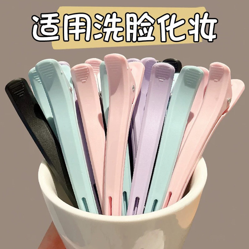 美发无痕发夹刘海鸭嘴鳄鱼发卡图片