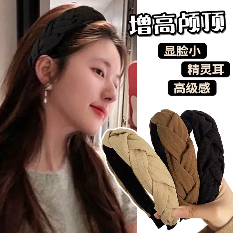 赵露思同款2026新款麻花辫发箍