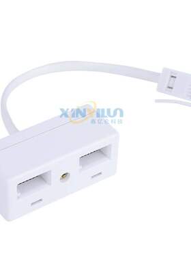 英公转二英母 RJ11 UK 一分二 英国电话插头 香港电话转接头 BT