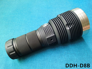 XHP D8B 昌达 4695多锂大尺寸手电筒外壳 XML 18650 DDH 21700