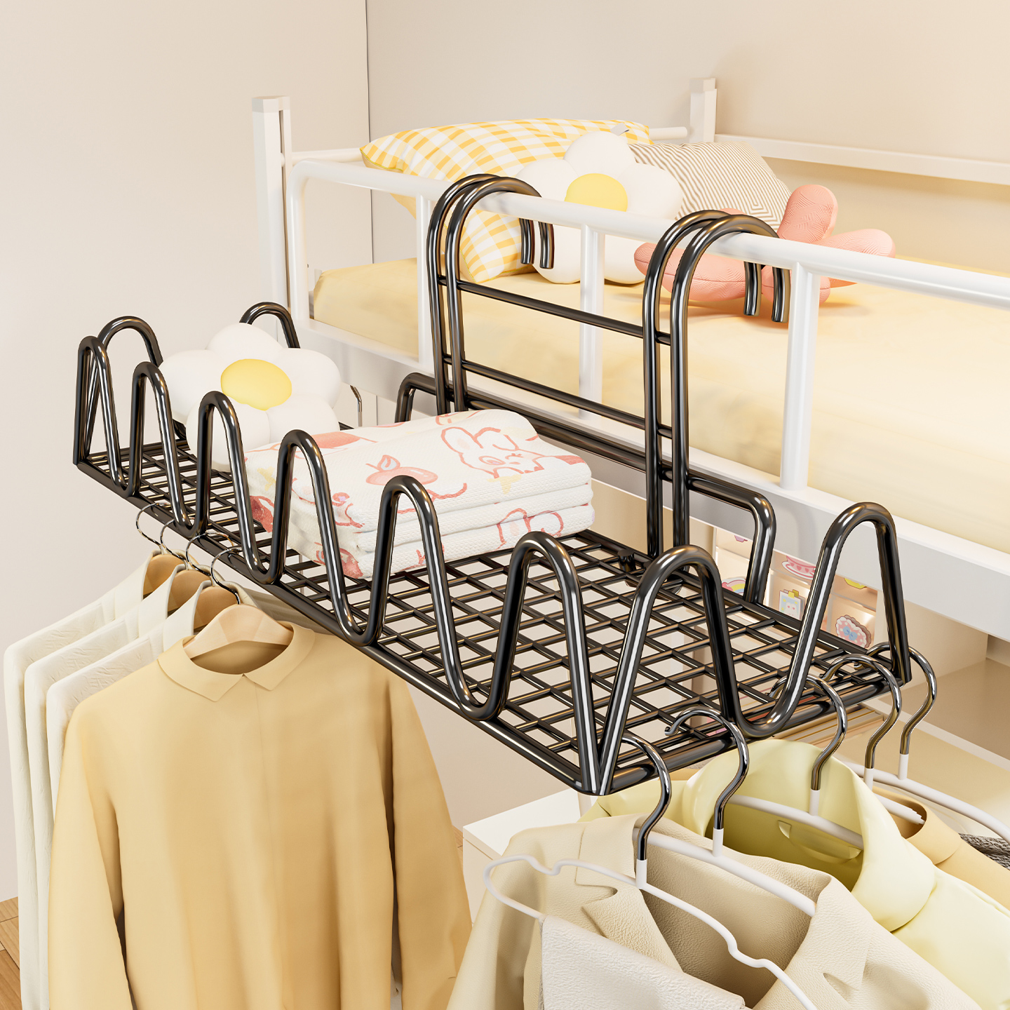 宿舍衣服零食女生必备多功能收纳