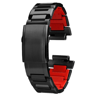 适配卡西欧G-SHOCK小方块GW-M5610改装钢带DW5600精钢手表带金属表壳GMW-B5000替换潮流时尚配件腕带外壳