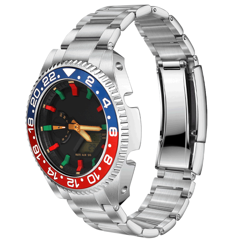 卡西欧G-SHOCK-2100表带改装水鬼