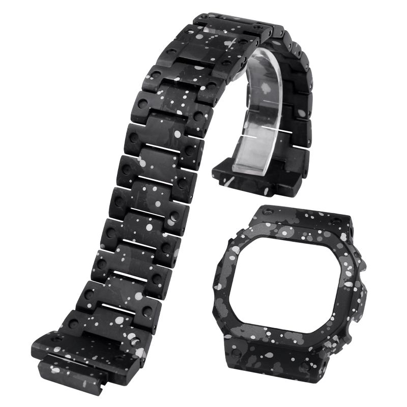 均思卡西欧DW5600铝合金表带表壳