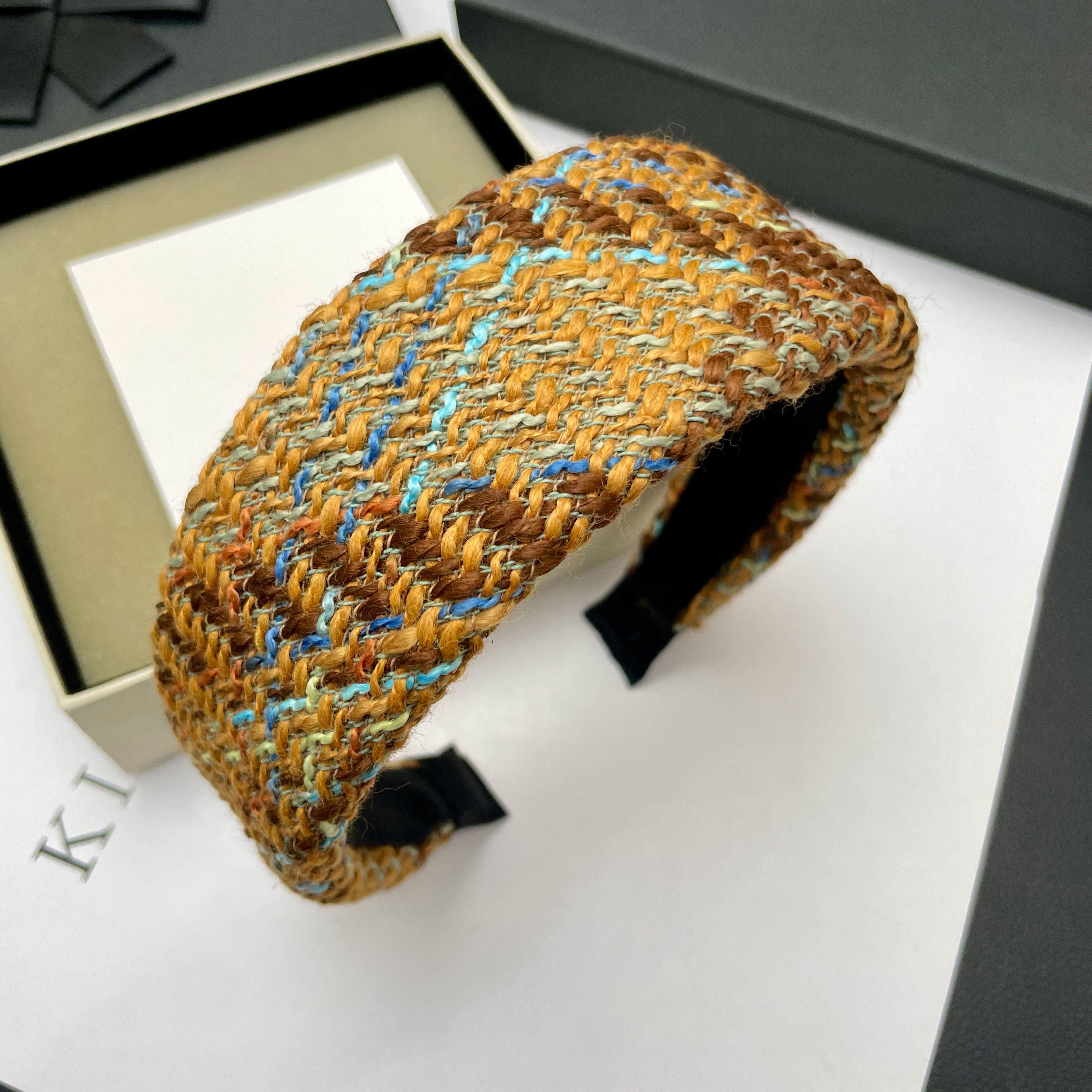 小香风粗毛呢发箍女宽边编织纹理高级感百搭气质头箍高颅顶头饰,饰品/流行首饰/时尚饰品新,发饰,淘宝优惠券,粉丝福利购,淘宝优惠卷