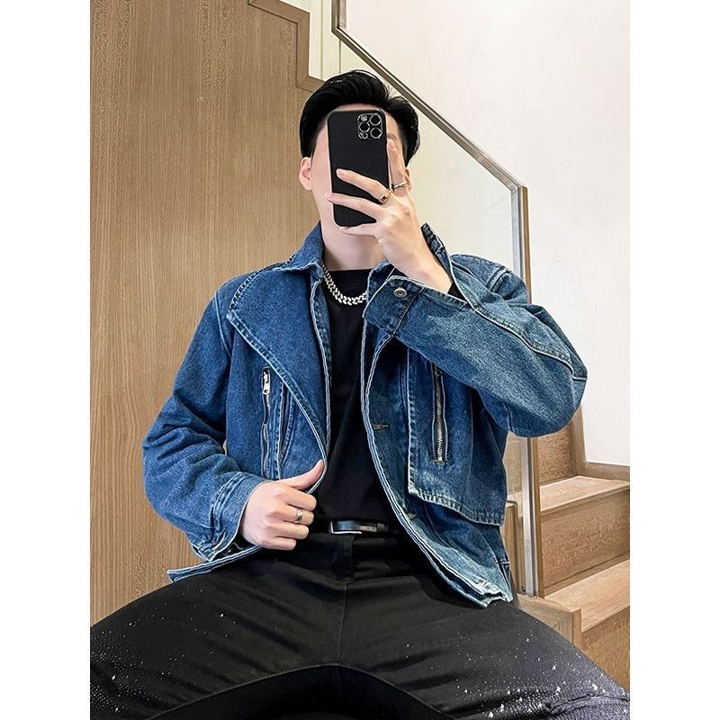 两件新款外套双领春秋韩版宽松