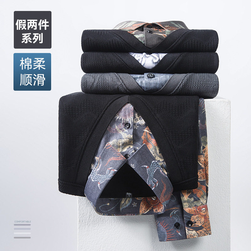 套头衬衫领针织衫/毛衣