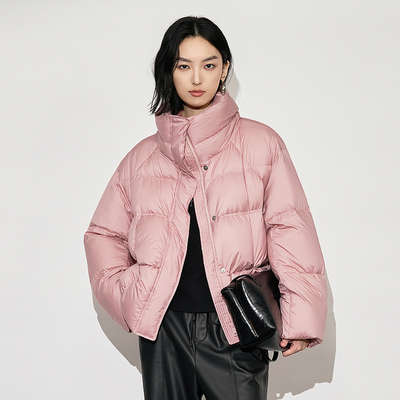 XG/雪歌宽松短款羽绒服保暖外套