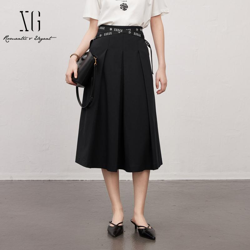XG/雪歌百搭显瘦半身裙女
