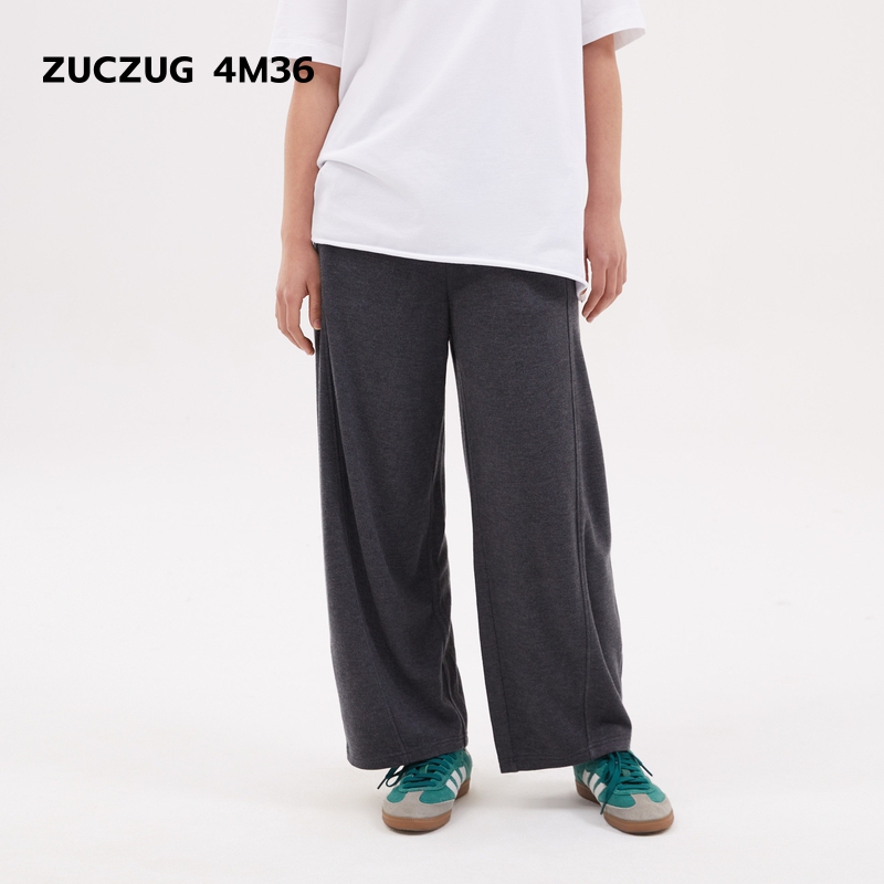 ZUCZUG4M36轻绒双面布弧形裤