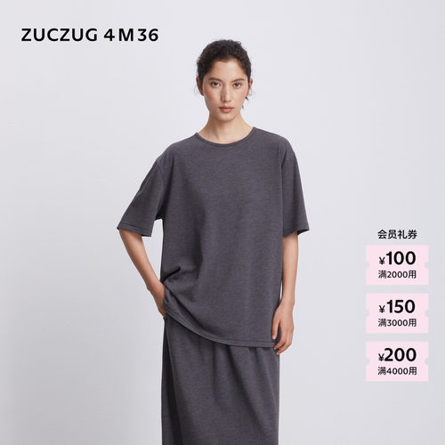 ZUCZUG4M36混纺基础宽松T恤