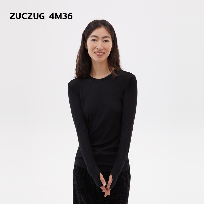 ZUCZUG4M36针织布合体长袖T恤