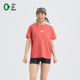 【新品】素然 AnKoRau 安高若26夏女士宽松休闲艺术家合作短袖T恤
