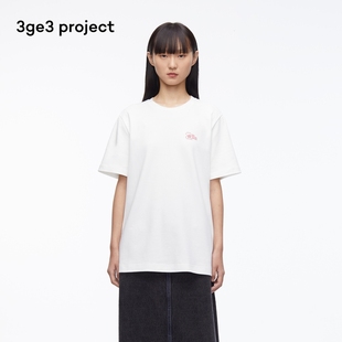 project 素然3ge3 24春夏男女同款 龙年系列 多色基础针织布T恤