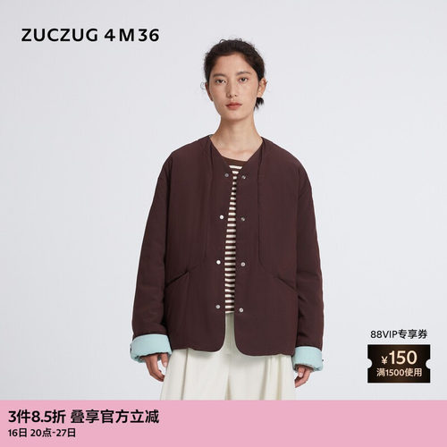 ZUCZUG4M36铜氨薄羽绒微松外套