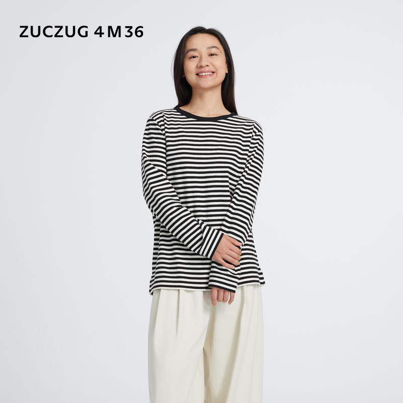 ZUCZUG4M36针织布微松长袖T恤