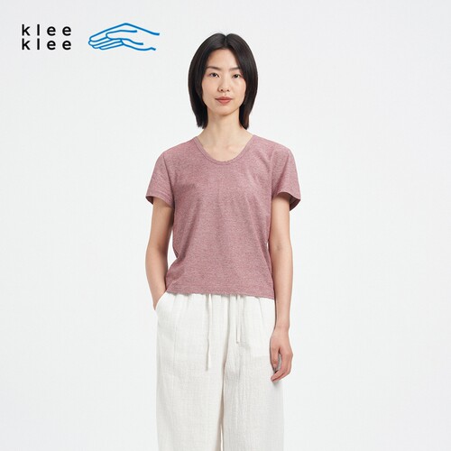 KleeKlee女士U型领短袖T恤