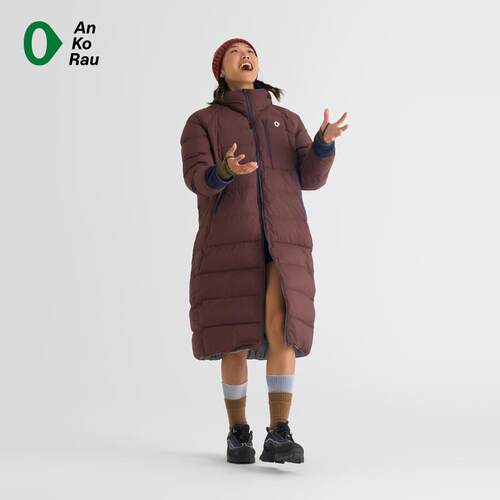 AnKoRau休闲足球双面穿厚羽绒服